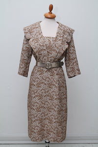 Brokade cocktailkjole 1950. M