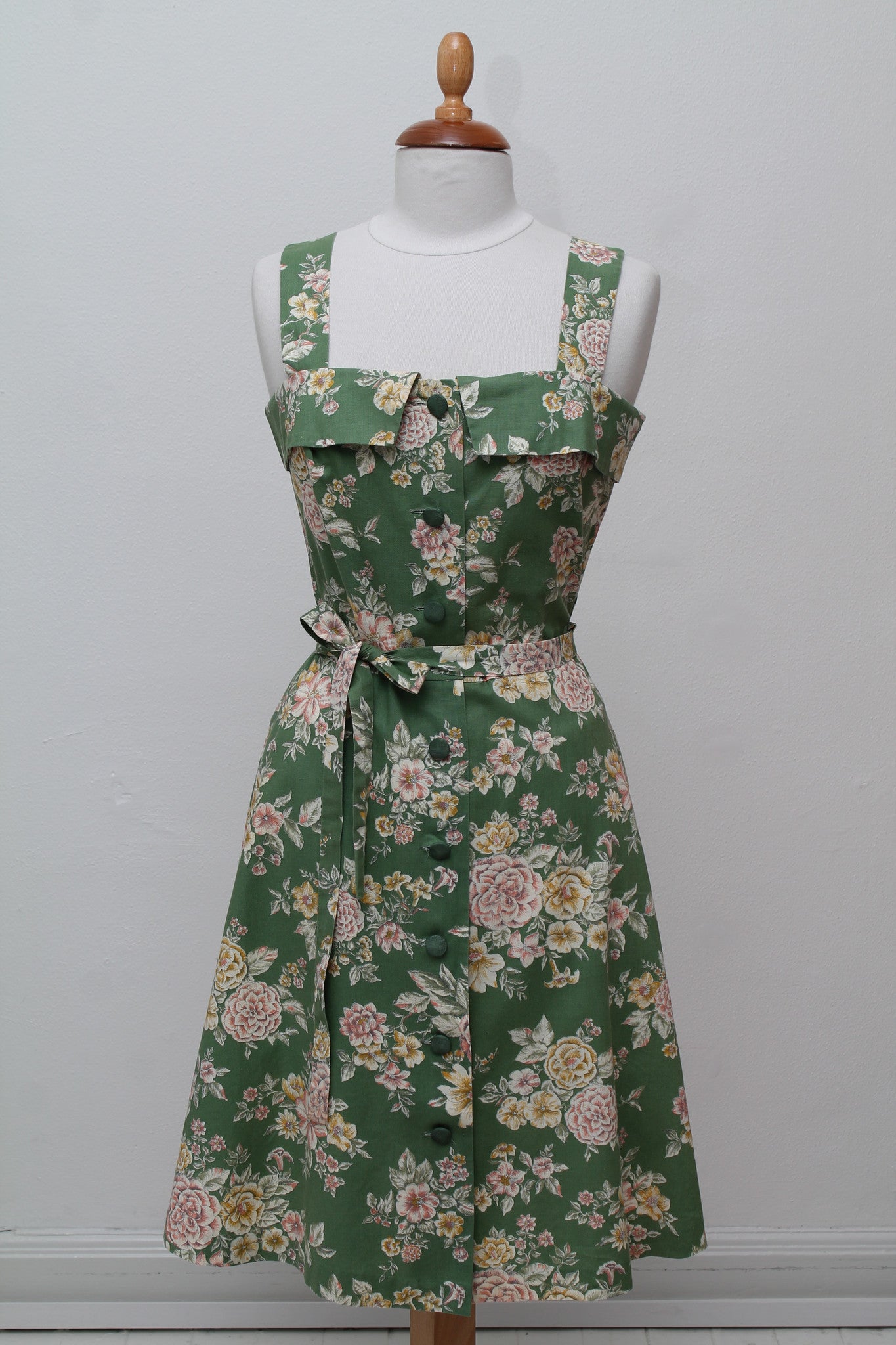 Engelsk blomstret "Tea dress"1960. M