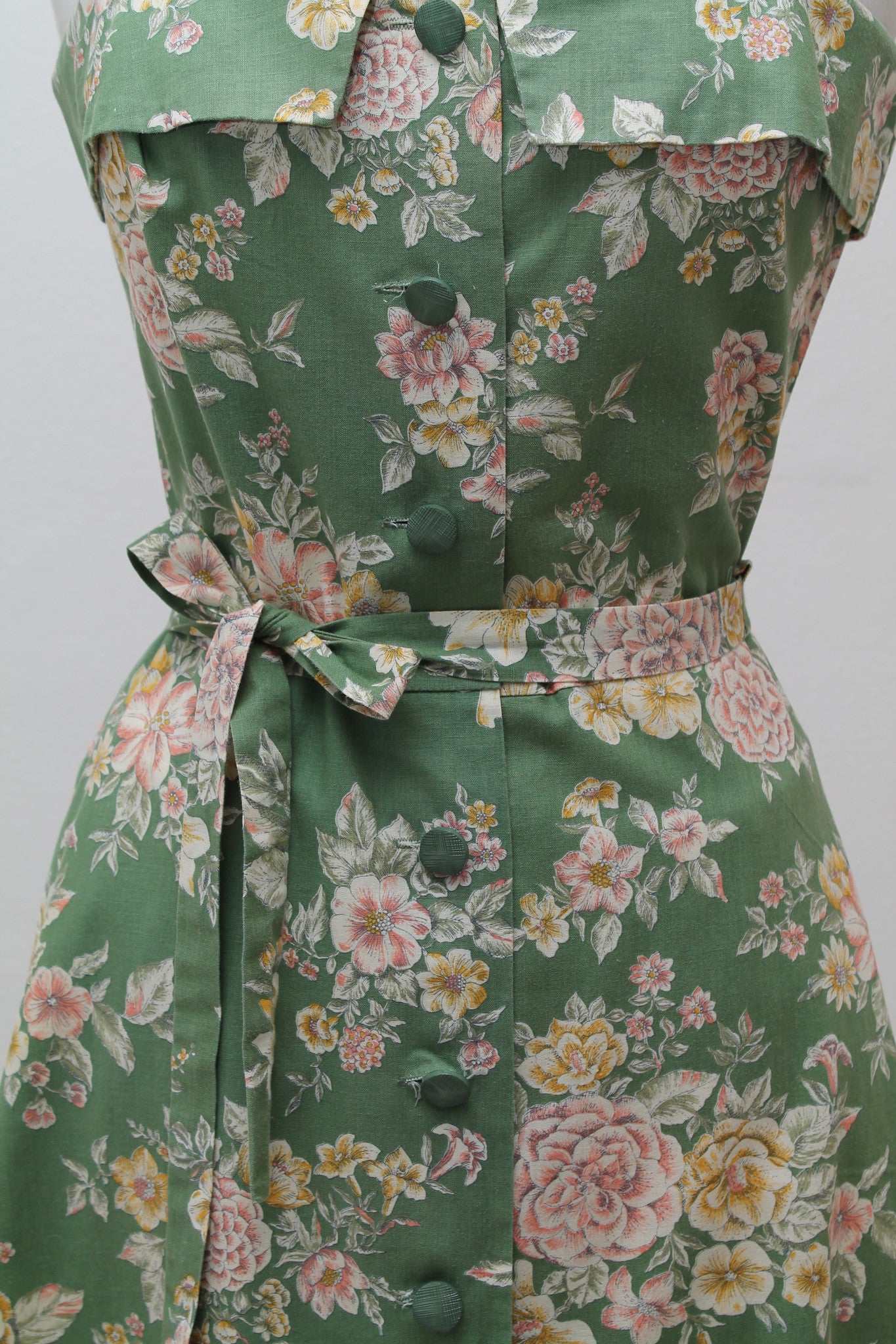 Engelsk blomstret "Tea dress"1960. M