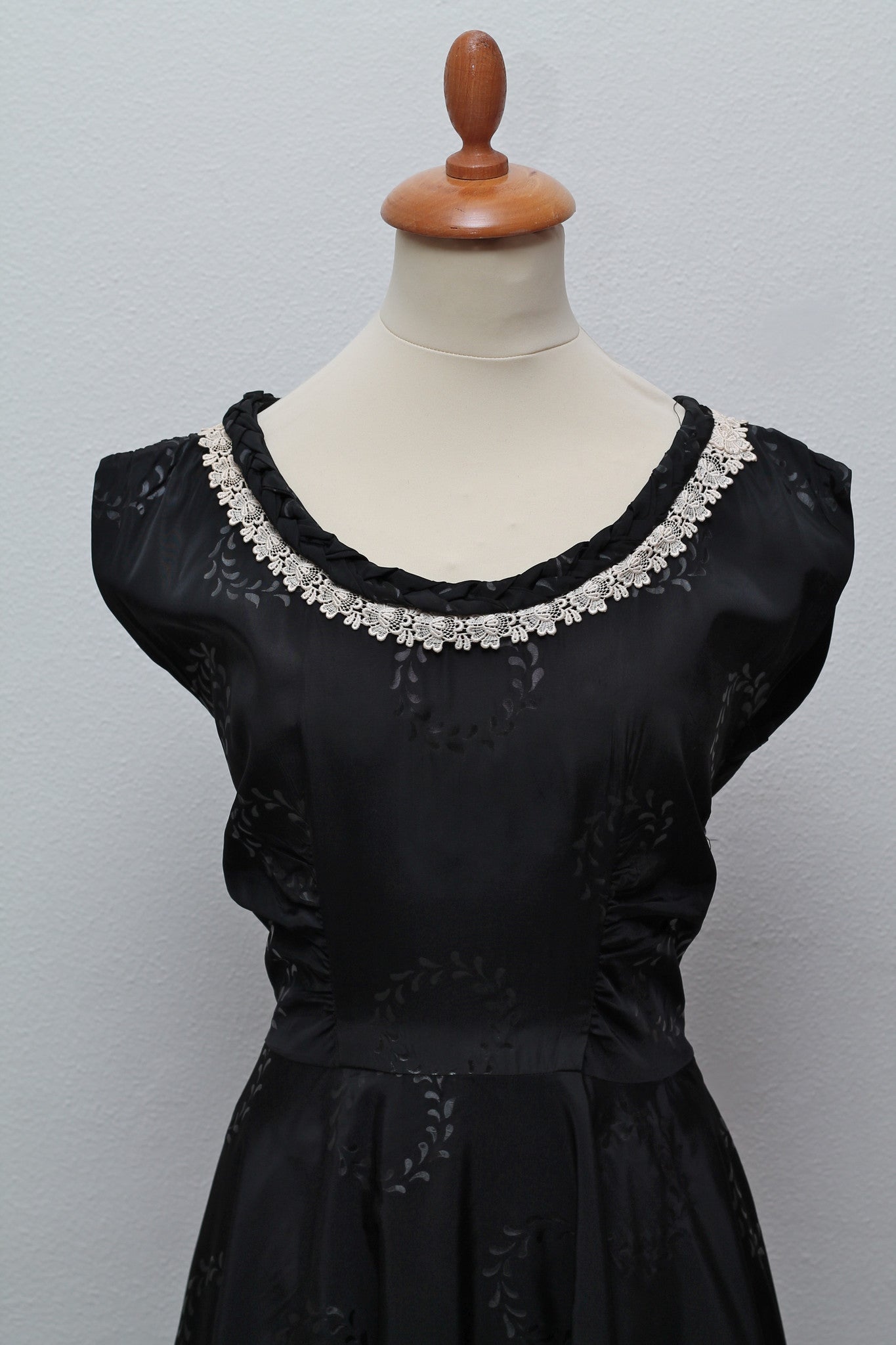 Aftenkjole med bolero 1950. S