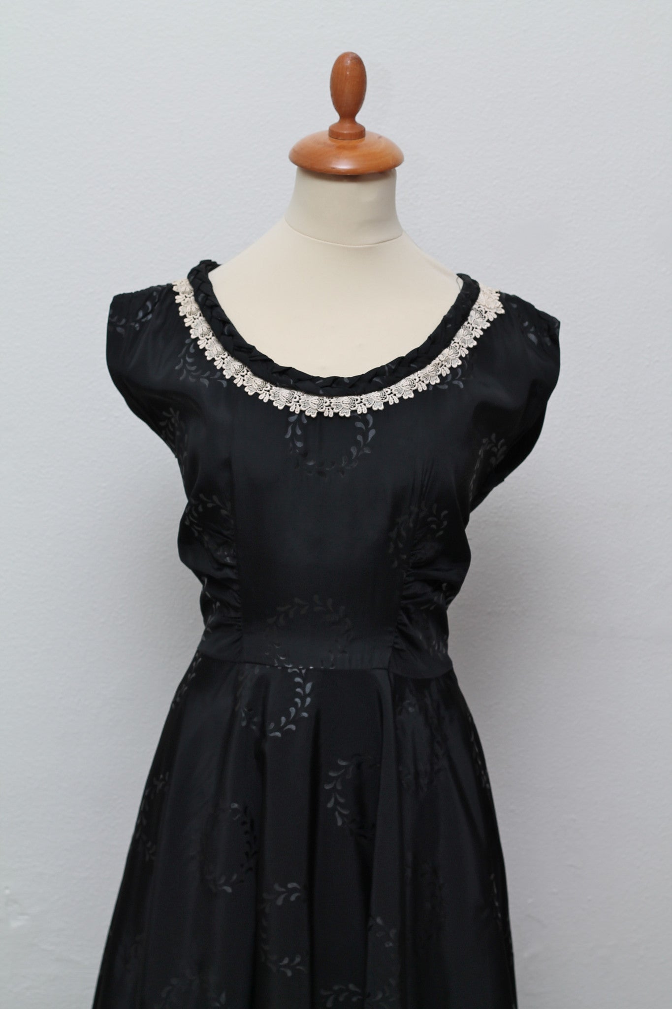 Aftenkjole med bolero 1950. S