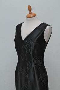 Sort cocktailkjole 1960. M