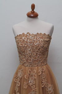 Haute Couture tyl aftenkjole 1950. S