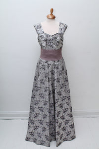 Brokade aftenkjole 1950, S