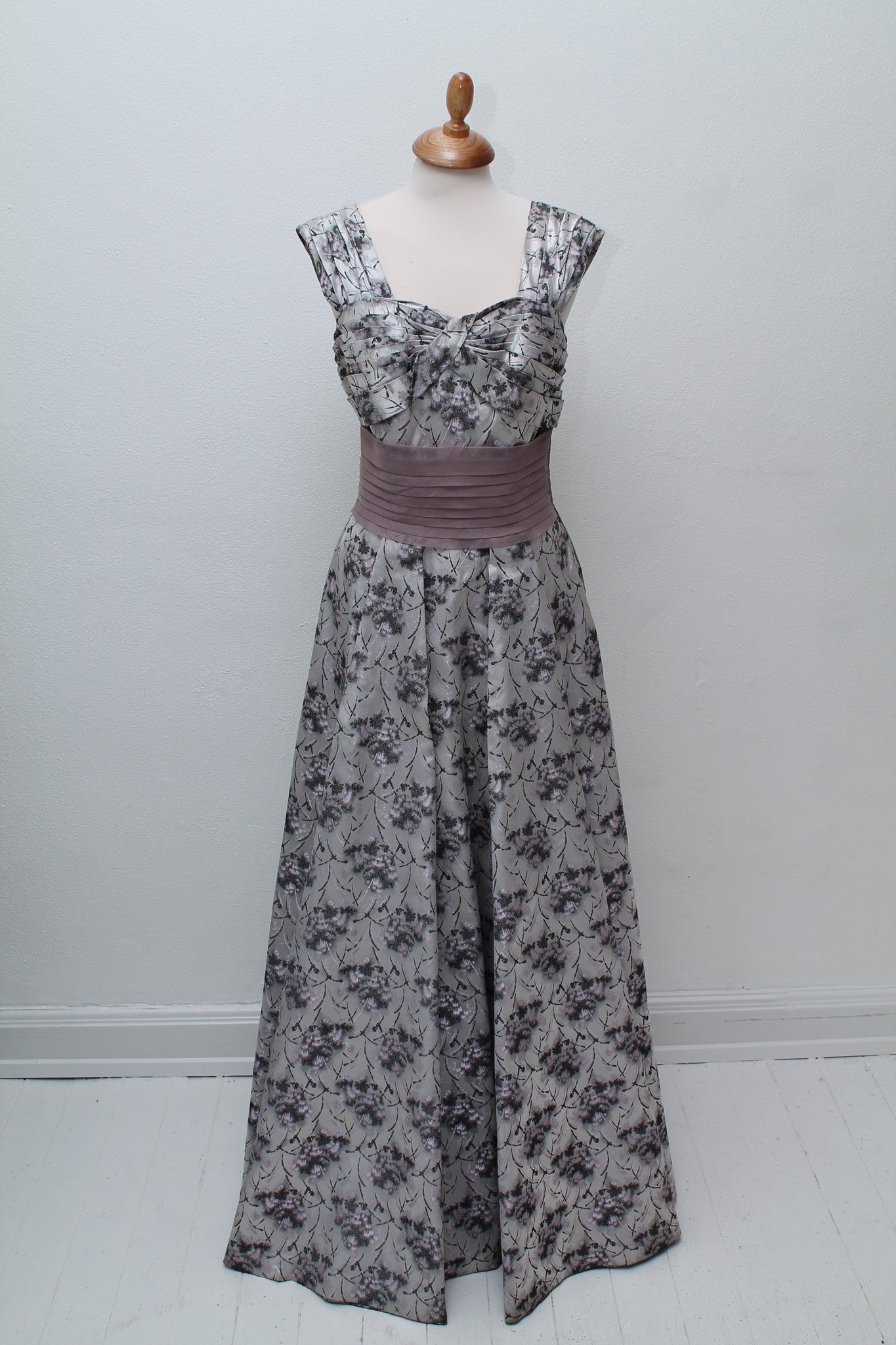 Brokade aftenkjole 1950, S