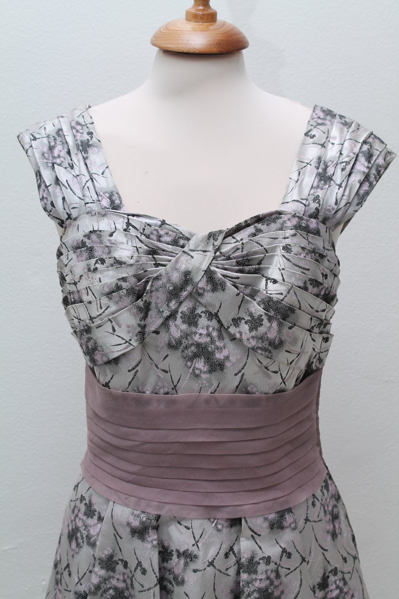 Brokade aftenkjole 1950, S