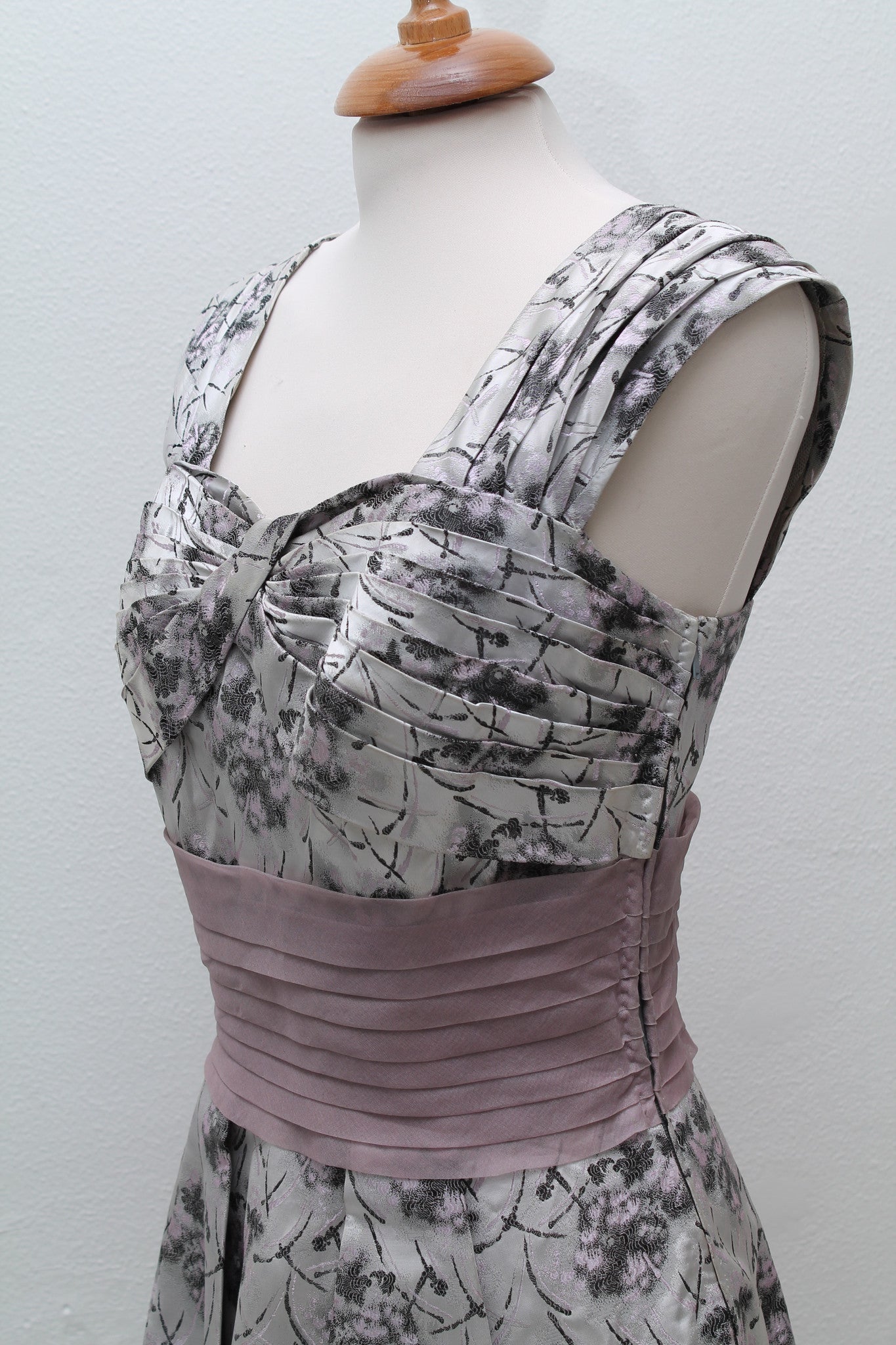 Brokade aftenkjole 1950, S