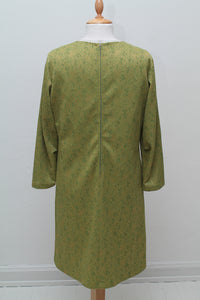 Grøn kjole 1960. L-XL