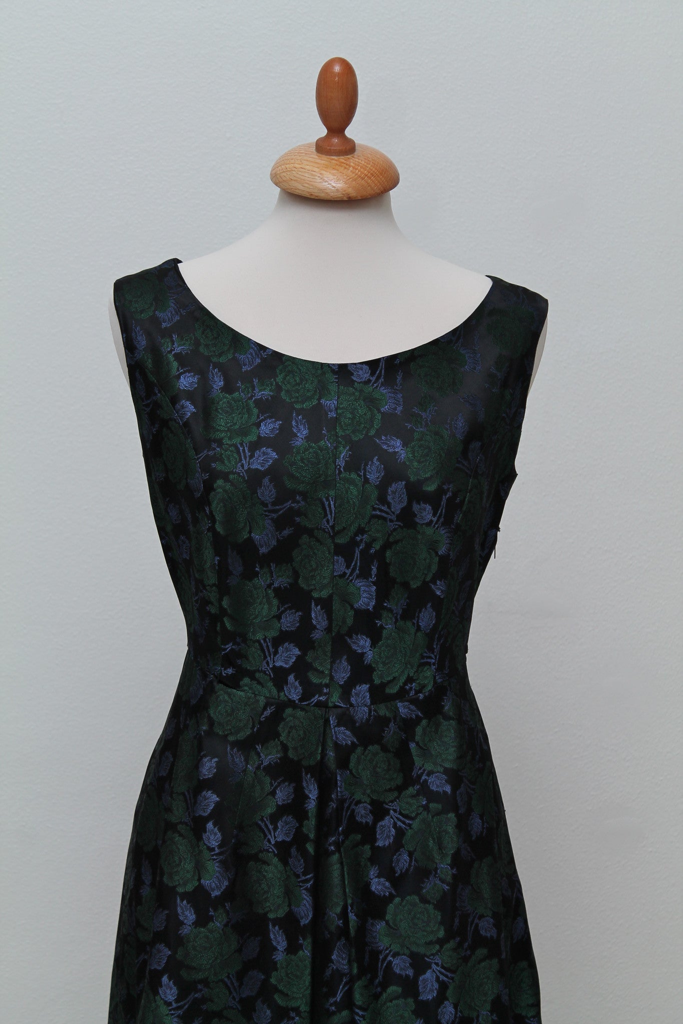 Brokade aftenkjole 1960. M