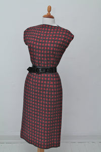 Kjole i uld 1960. M-L