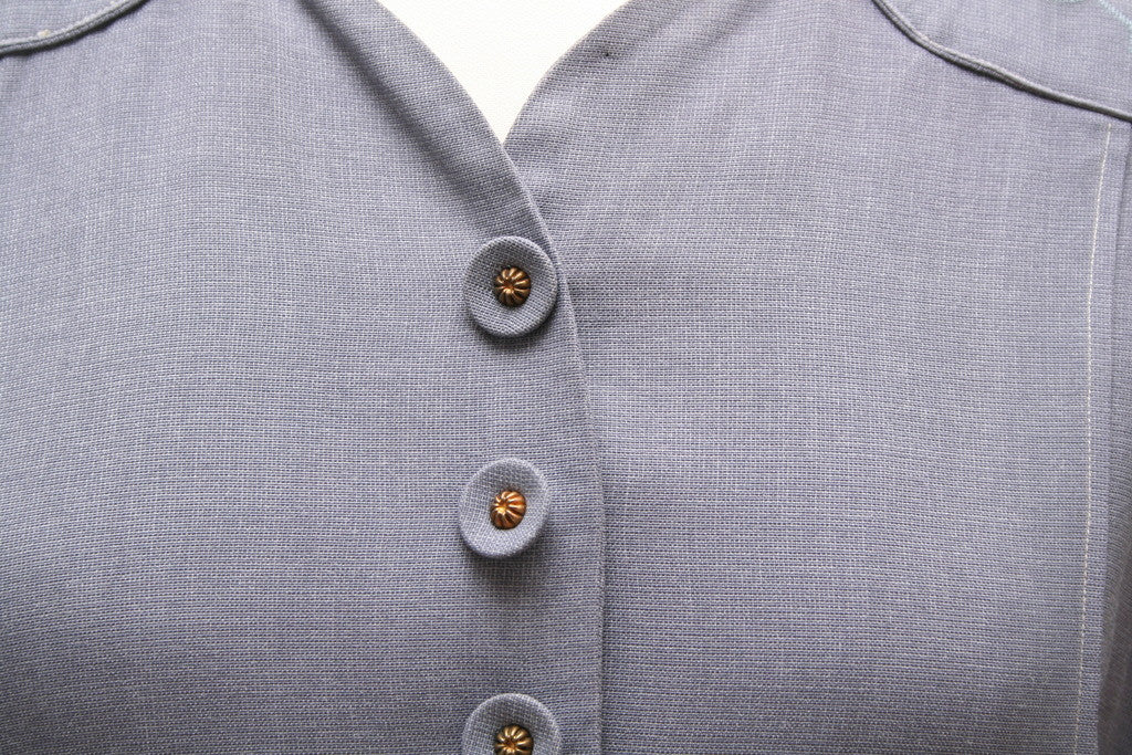 Hverdagskjole med broderie-anglaise ca.1940