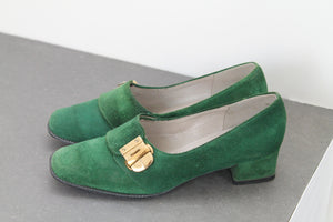 Grønne ruskinds sko – langify